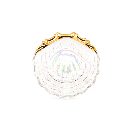 Swan Handle Glass Serving Dish Set
