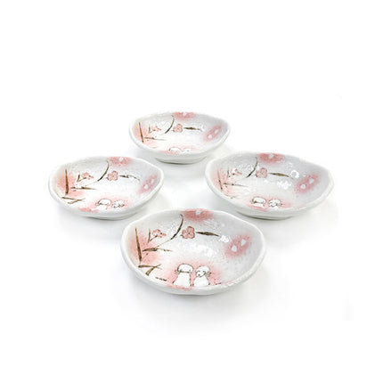 Kafuh Puppy Love Spring Oval Bowls 4pc Set