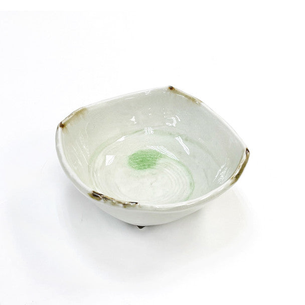 Kafuh Green Maru Bowl 5" Square - 4pc Set