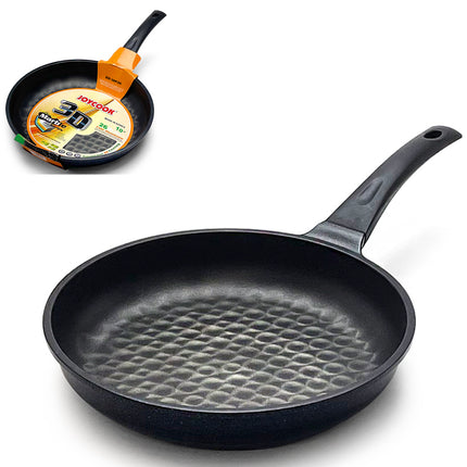 Joycook Fry Pan Cast Alumium Durastone Marble 10, 11, 12"D