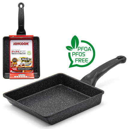 JoyCook Cast Square Egg Pan 9.5"x8.2"