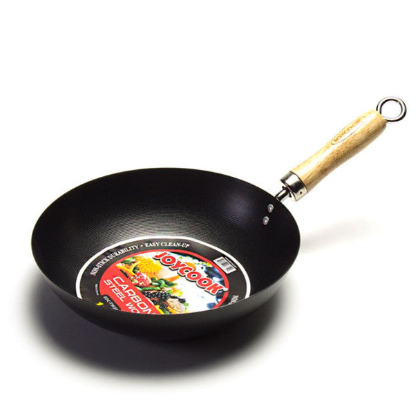 Joycook Carbon Steel Wok 11"D, Set of 6