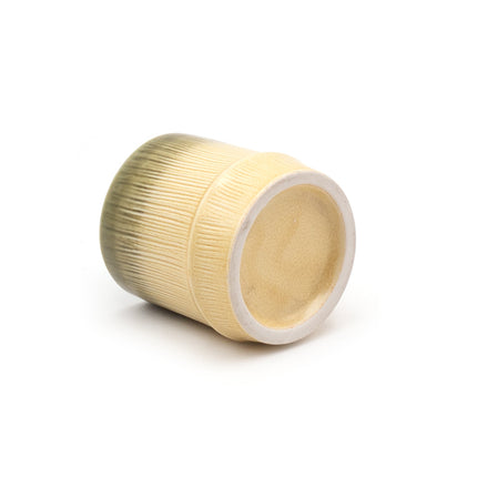 Japanese Bamboo Ceramic Cup – Gradient Glaze