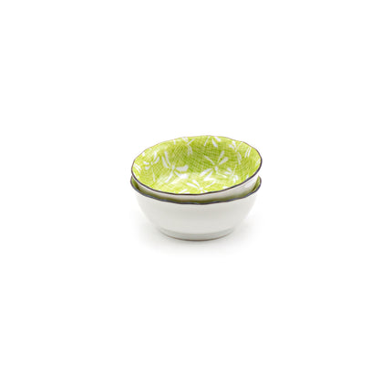 Japanese Dragonfly Sushi Plate Set for 2 - Green