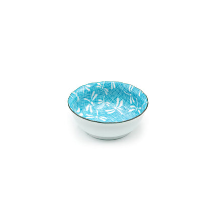 Japanese Dragonfly Sushi Plate Set for 2 - Blue