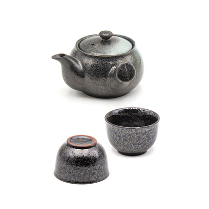 Ceramic Kyusu Teapot & Teacup Set