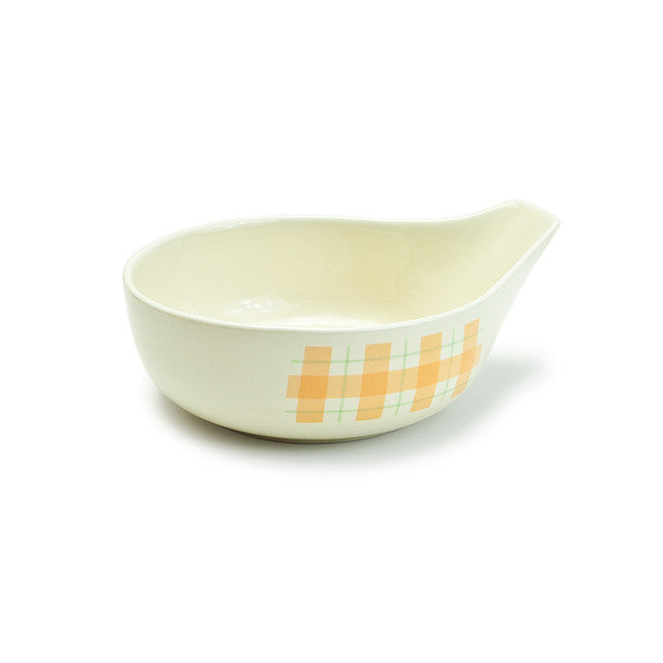 Checkered Tempura Sauce Bowl 6"D, Set of 4