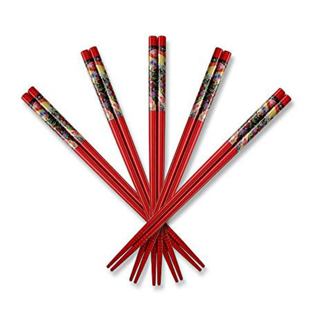 Red Season Chopsticks (5 pairs)