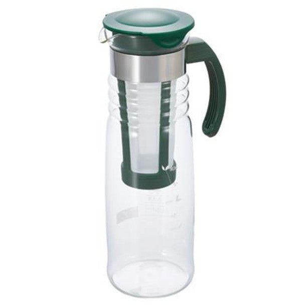 Hario Cold Brew Teapot with Strainer 1200ml - Dark Green