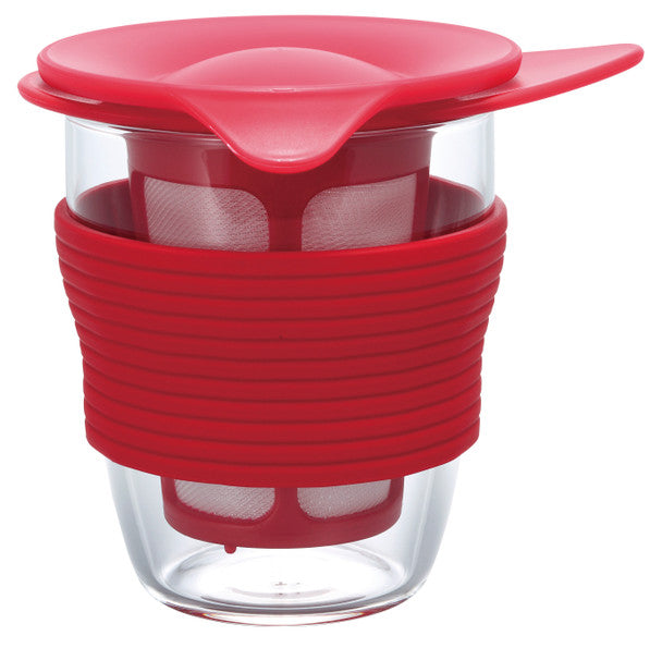 Hario Handy Tea Maker 200ml, Red