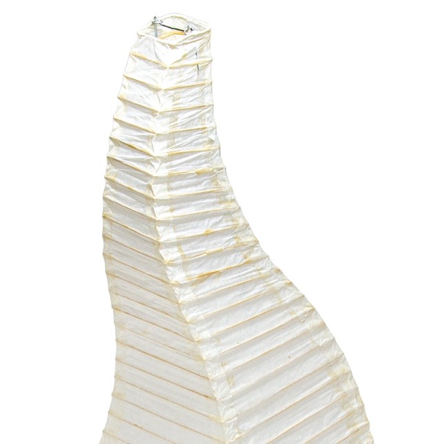 White Paper Hanging Lantern 10"L x 22"H - Set of 2