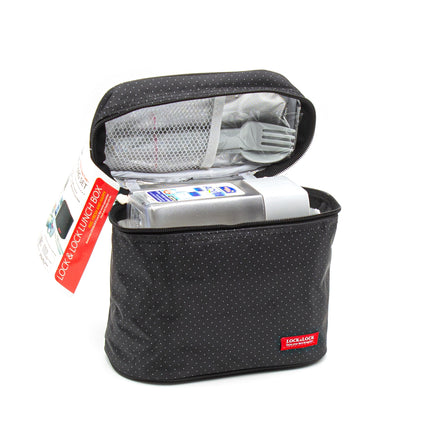 LOCK & LOCK Lunch Bag Set - Black