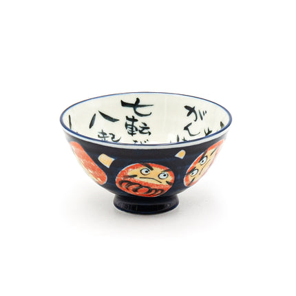 Japanese Daruma Rice Bowl 4.8"D