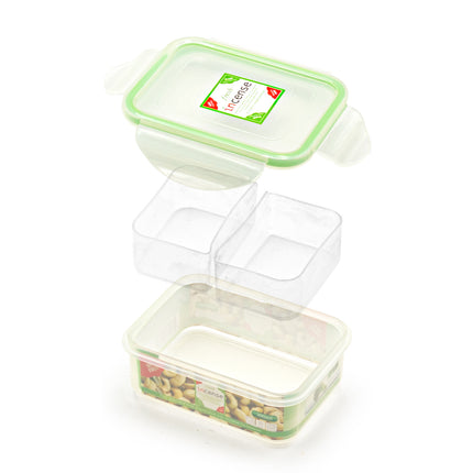 Food Container with Dividers 10fl.oz Set of 4