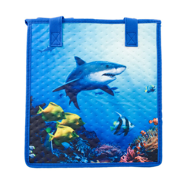 Insulated Lunch Bag 9"x8" - Shark