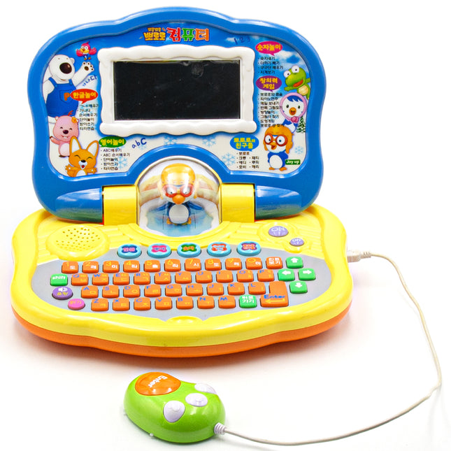 LCD Pororo Computer Toy Play Set '뽀롱뽀롱 뽀로로 컴퓨터'