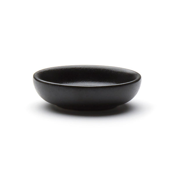 JX Black Round Sauce Plate - Set of 5 – Merae