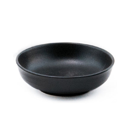 JX Black Shallow Bowl - Set of 5