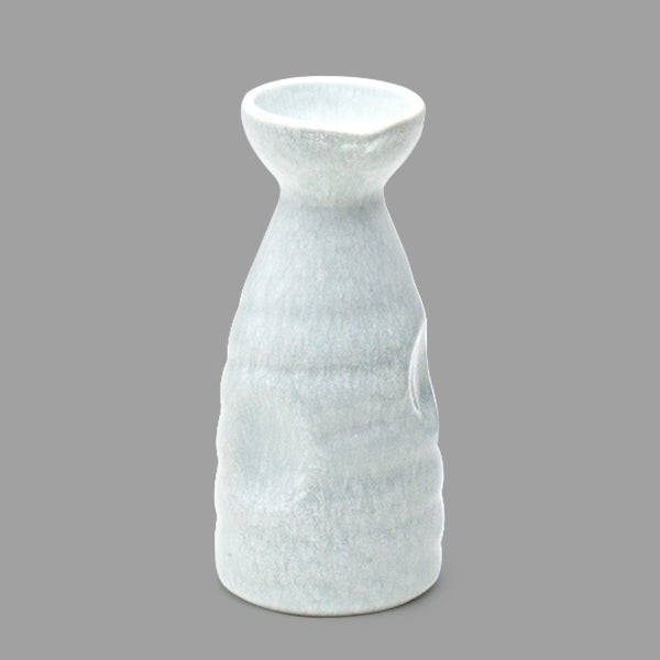 JX Porcelain Sake Bottle, White