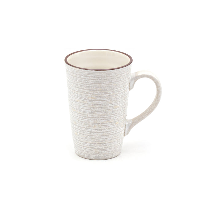 Japanese Glossy White Porcelain Mug