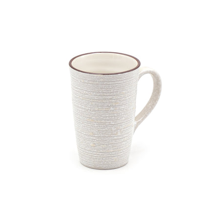 Japanese Glossy White Porcelain Mug