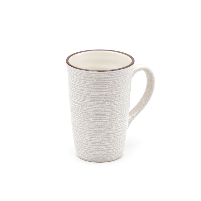 Japanese Glossy White Porcelain Mug