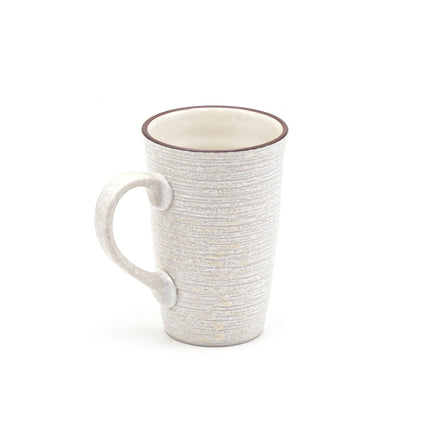 Japanese Glossy White Porcelain Mug