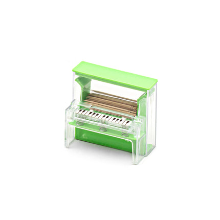 Piano Shaped Toothpick Holder Set - Green