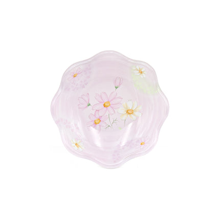 Japanese Kawamura Glass Plate Set (Pink)