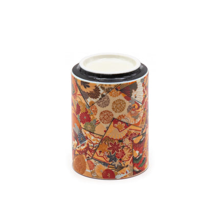 Traditional Asian Nature Pattern Teacup - Set of 2