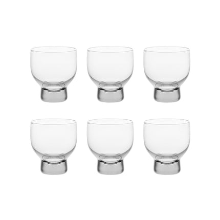 Clear Glass Sake Cup - Set of 6