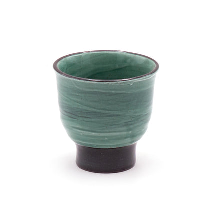Turquoise Ceramic Cup Set of 2