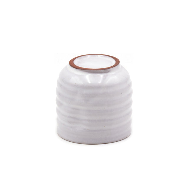 Glossy White Ceramic Cup