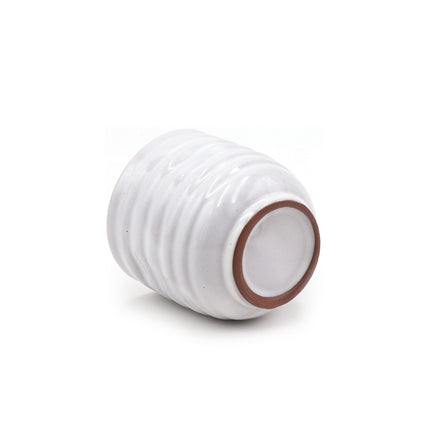 Glossy White Ceramic Cup