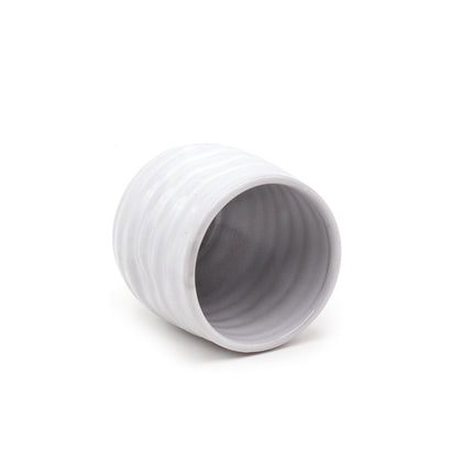 Glossy White Ceramic Cup