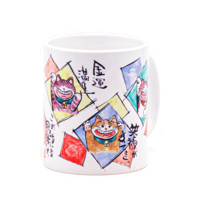 Lucky Cat Ceramic Mug