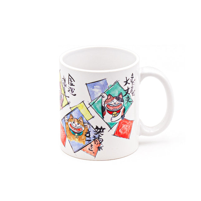 Lucky Cat Ceramic Mug