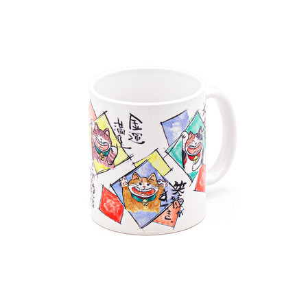 Lucky Cat Ceramic Mug