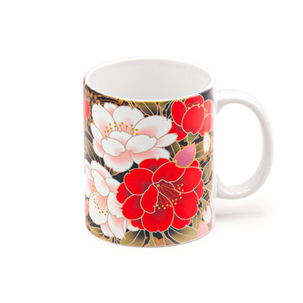 Japanese Porcelian Mug Plum Blossom Design
