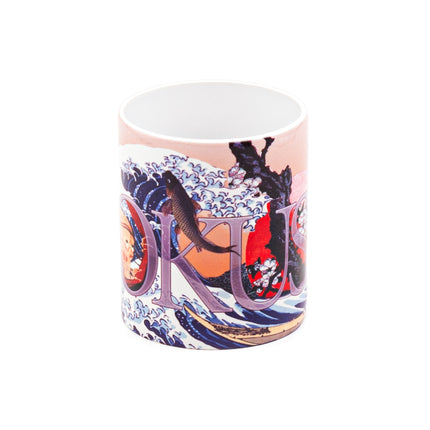 Hokusai Porcelain Cup - 10 fl.oz.