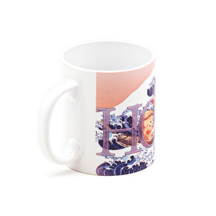 Hokusai Porcelain Cup - 10 fl.oz.
