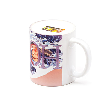 Hokusai Porcelain Cup - 10 fl.oz.