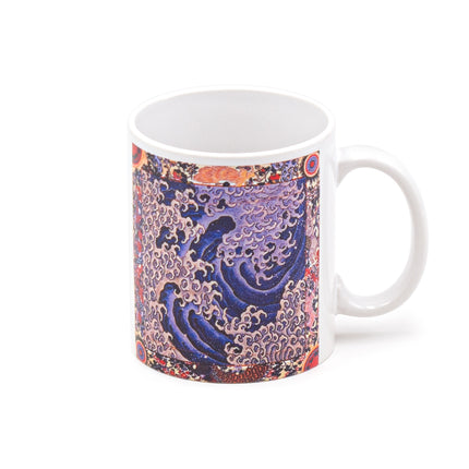 Hokusai Blue Wave Porcelain Cup - 10 fl.oz.