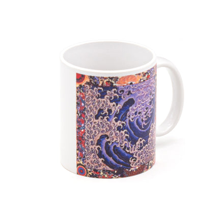 Hokusai Blue Wave Porcelain Cup - 10 fl.oz.