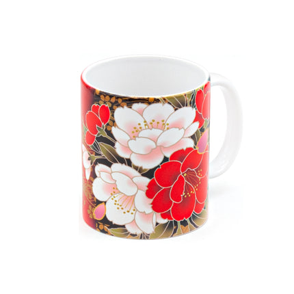 Japanese Porcelian Mug Plum Blossom Design