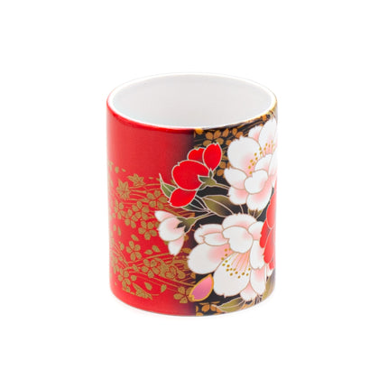 Japanese Porcelian Mug Plum Blossom Design