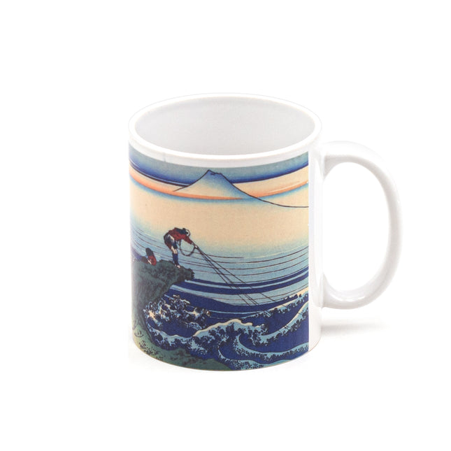 Hokusai's 'Kajikazawa in Kai Province' Porcelain Mug