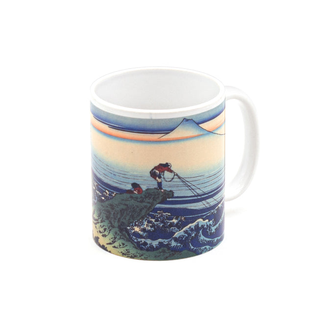 Hokusai's 'Kajikazawa in Kai Province' Porcelain Mug