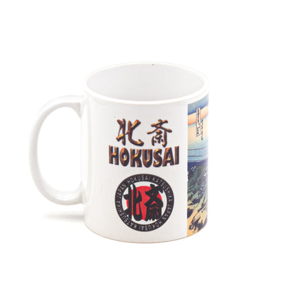 Hokusai's 'Kajikazawa in Kai Province' Porcelain Mug