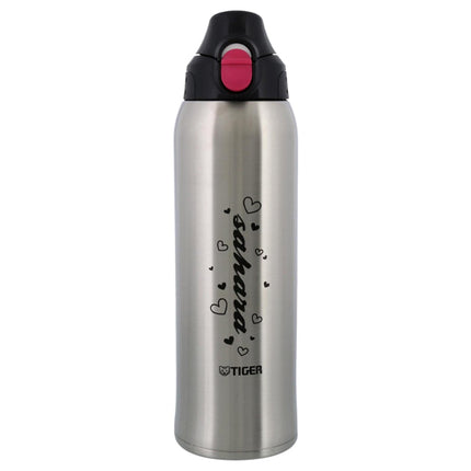 Tiger Stainless Steel Vacuum Sports Bottle 1.0L/33.8oz (Pink)